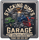 Stacking Dimes Garage